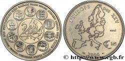 CINQUIÈME RÉPUBLIQUE Médaille, Essai, Dernière année des 12 pays de l’Euro