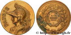 TIR ET ARQUEBUSE Médaille, Patrie, Société de tir
