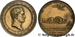 LOUIS XVIII Médaille, Ile Sainte Hélène, refrappe