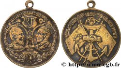 TROISIÈME RÉPUBLIQUE Médaille, Alliance franco-russe