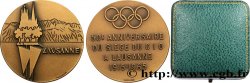 SUIZA Médaille, 50e anniversaire du siège du CIO