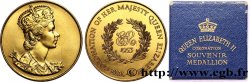 GREAT-BRITAIN - ELIZABETH II Médaille, Couronnement de la reine Élizabeth II