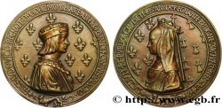 LOUIS XII LE PÈRE DU PEUPLE Médaille, Mariage de Louis XII et Anne de Bretagne, refrappe moderne