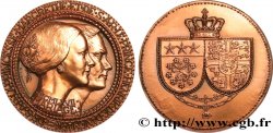 DINAMARCA Médaille, Mariage de Henri de Laborde de Montpezat et de la princesse Margrethe de Danemark EBC