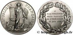 FUNFTE FRANZOSISCHE REPUBLIK Médaille de récompense, Maire honoraire