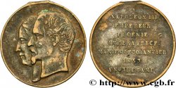 AMOUR ET MARIAGE Médaillette, Mariage de Napoléon III et d’Eugénie