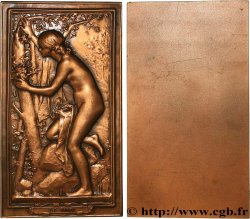 ART, PAINTING AND SCULPTURE Plaque, Le nid, refrappe AU