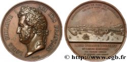 LOUIS-PHILIPPE Ier Médaille, Agrandissement du port de Marseille