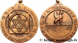 FREEMASONRY Médaille, Loge Alfredo Cremieux, Orient de San Remo