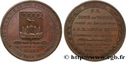 NAPOLEON S EMPIRE Médaille, Entrée du Duc d’Angoulême à Bordeaux