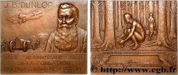 TROISIÈME RÉPUBLIQUE Plaque, John Boyd Dunlop, Visite des usines TTB+