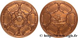 CINQUIÈME RÉPUBLIQUE Médaille calendrier de l’année 1964