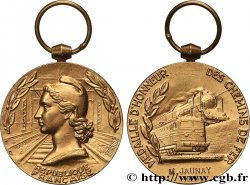 QUINTA REPUBLICA FRANCESA Médaille d’honneur des Chemins de Fer
