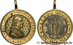 ITALIE - ÉTATS DU PAPE - LÉON XIII (Vincenzo Gioacchino Pecci) Médaille, Fête de l’Immaculée Conception