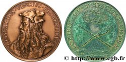 MÉDECINE - SOCIÉTÉS MÉDICALES Médaille, Léonard de Vinci, refrappe