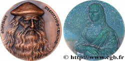 SCIENCES & SCIENTIFIQUES Médaille, Léonard de Vinci