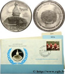 LES MÉDAILLES DES NATIONS DU MONDE Médaille, Népal
