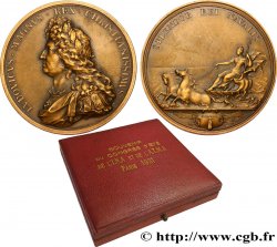 LOUIS XIV  THE SUN KING  Médaille, La marine florissante, Souvenir du congrès d’été de l’I.N.A et de l’A.T.M.A