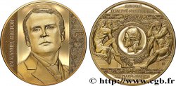 FUNFTE FRANZOSISCHE REPUBLIK Médaille, Emmanuel Macron