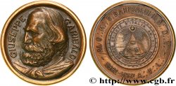 FRANC - MAÇONNERIE Médaille, Centenaire de la mort de Joseph Garibaldi