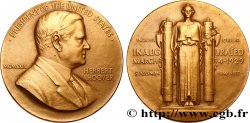 ÉTATS-UNIS D AMÉRIQUE Médaille, Herbert Hoover