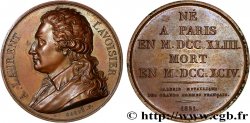 METALLIC GALLERY OF THE GREAT MEN FRENCH Médaille, Antoine Lavoisier