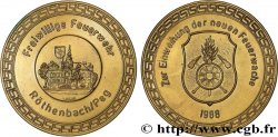 ALEMANIA Médaille, Inauguration de la nouvelle caserne de pompiers