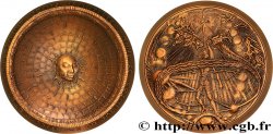 QUINTA REPUBLICA FRANCESA Médaille, Saint Jean-Baptiste, Solstice d’été