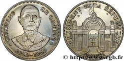 FUNFTE FRANZOSISCHE REPUBLIK Médaille, Charles de Gaulle, Président de la république