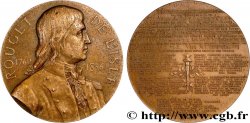 LITERATURE : WRITERS - POETS Médaille, Rouget de l’Isle, auteur de la Marseillaise
