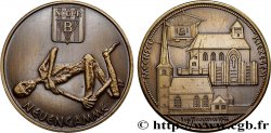 BELGIQUE Médaille, Mémorial du camp de concentration de Neuengamme TTB+