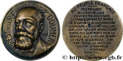 TROISIÈME RÉPUBLIQUE Médaille, Assassinat de Paul Doumer