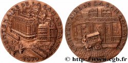 FUNFTE FRANZOSISCHE REPUBLIK Médaille, Centenaire de la Samaritaine