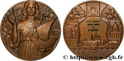 QUINTA REPUBLICA FRANCESA Médaille de récompense, Paris par Pierre Turin