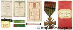 TERZA REPUBBLICA FRANCESE Croix de guerre, 1914-1917