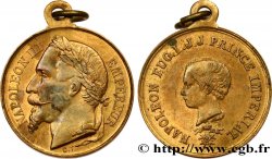 SECOND EMPIRE Médaille, Baptême du prince impérial AU
