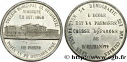 SUIZA - CANTÓN DE NEUCHATEL Médaille, Inauguration du Collège municipal de Neuchâtel