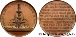 SCHWEIZ -  KANTON NEUCHATEL Médaille, Inauguration des eaux de la Chaux-de-Fonds