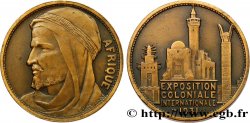 TROISIÈME RÉPUBLIQUE Médaille, Exposition Coloniale Internationale - Afrique