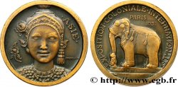 TERCERA REPUBLICA FRANCESA Médaille, Exposition Coloniale Internationale - Asie