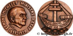 PERSONNAGES DIVERSES Médaille, Edmond Michelet