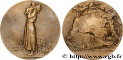 III REPUBLIC Médaille, Espérance, Mère et son enfant