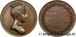 LUIGI XVIII Médaille, Marie-Thérèse Charlotte de France, Piété filiale