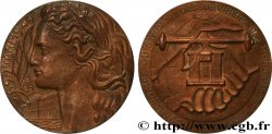 MONNAIE DE PARIS Médaille, Cinquantenaire du syndicat des ouvriers des monnaies et médailles