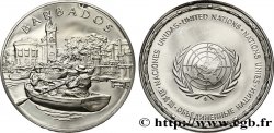 LES MÉDAILLES DES NATIONS DU MONDE Médaille, La Barbade