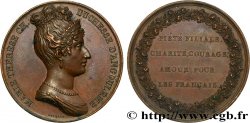 LOUIS XVIII Médaille, Marie-Thérèse Charlotte de France, Piété filiale