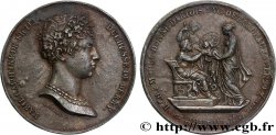 LOUIS XVIII Médaille, Naissance de Henri, duc de Bordeaux, Comte de Chambord