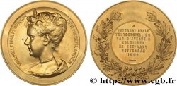 PAYS-BAS - ROYAUME DES PAYS-BAS - WILHELMINE Médaille, Exposition internationale des colonies industrielles et maritimes