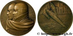 AÉRONAUTIQUE - AVIATION : AVIATEURS & AVIONS Médaille, Traversée de l’Atlantique Nord, Dieudonné Costes et Maurice Bellonte