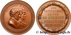 ALLEMAGNE Médaille, 50e anniversaire Villeroy & Boch